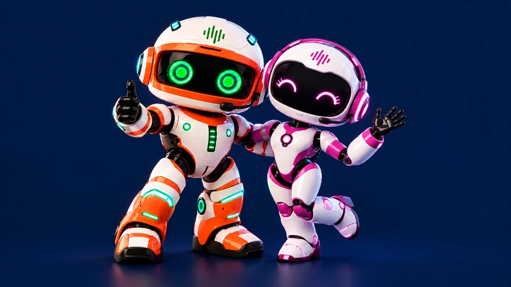 Oscar and ELLIE, MEGA.AI and IE Hub working together